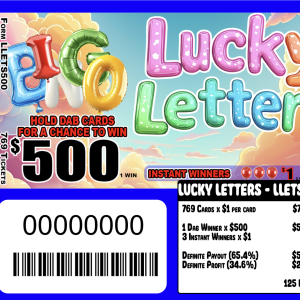 ALAMO: Lucky Letters (769 Ct)